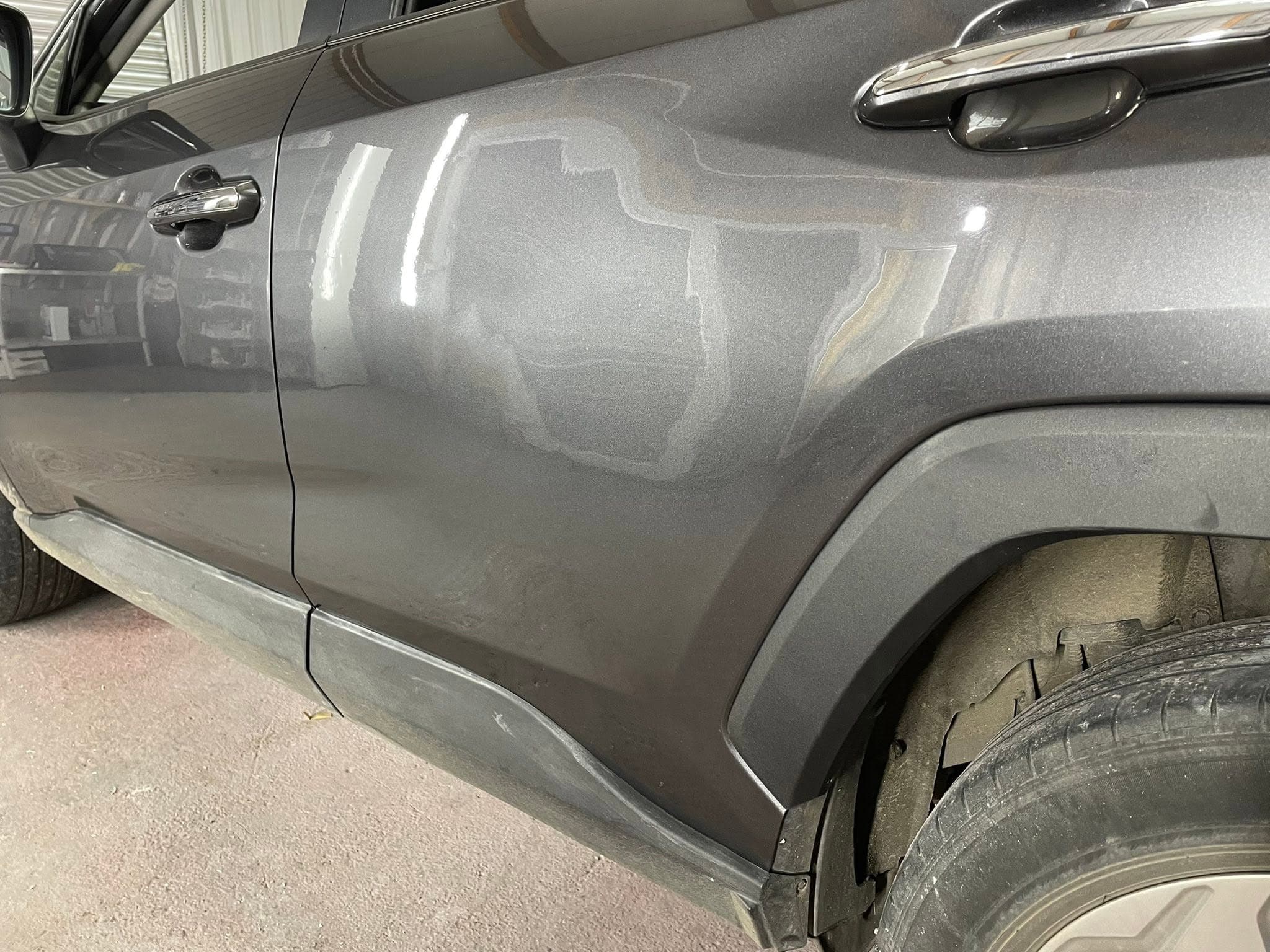 After panel repair
